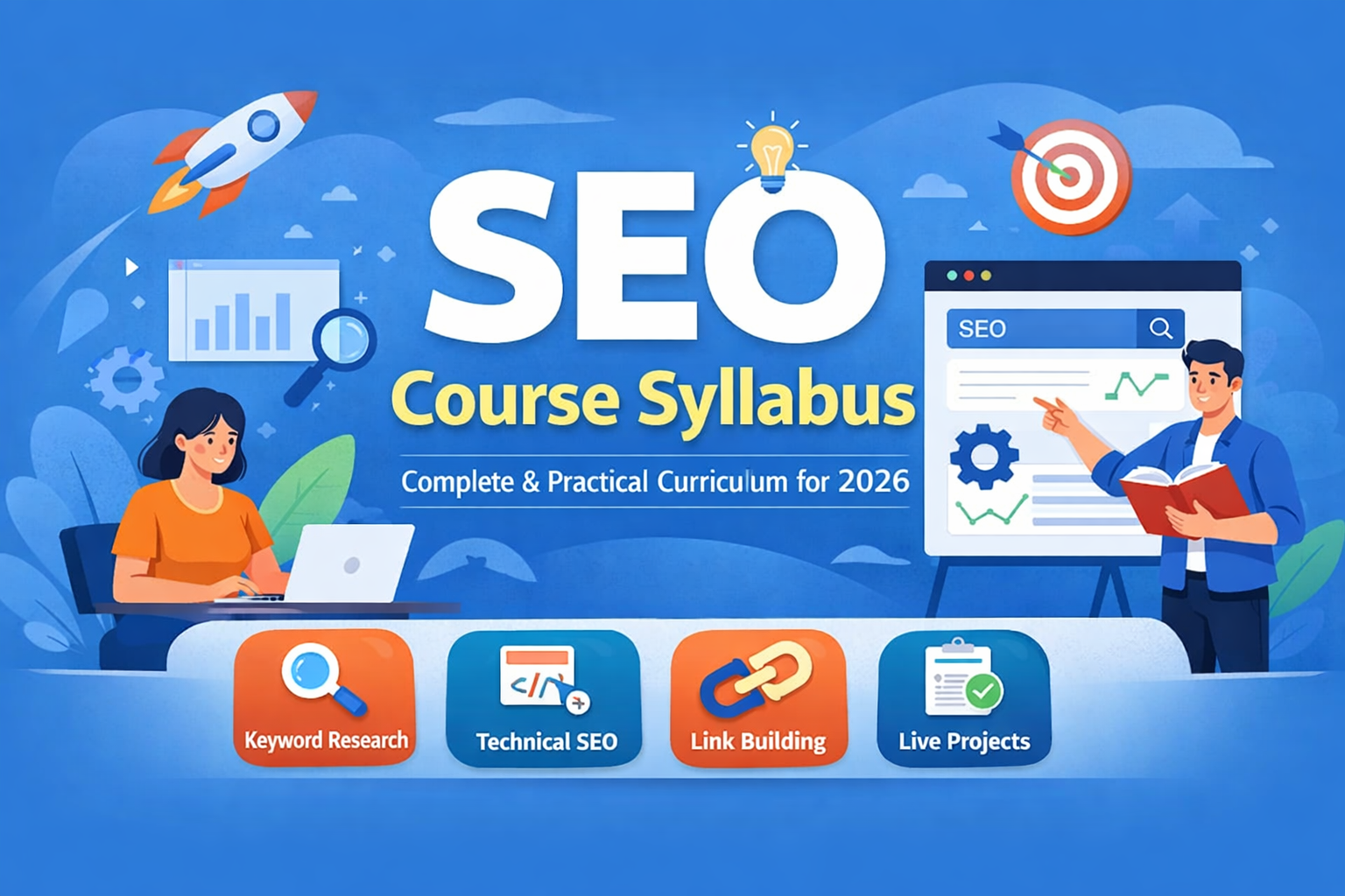 SEO Course Syllabus Learn SEO from Basics to Advanced Level