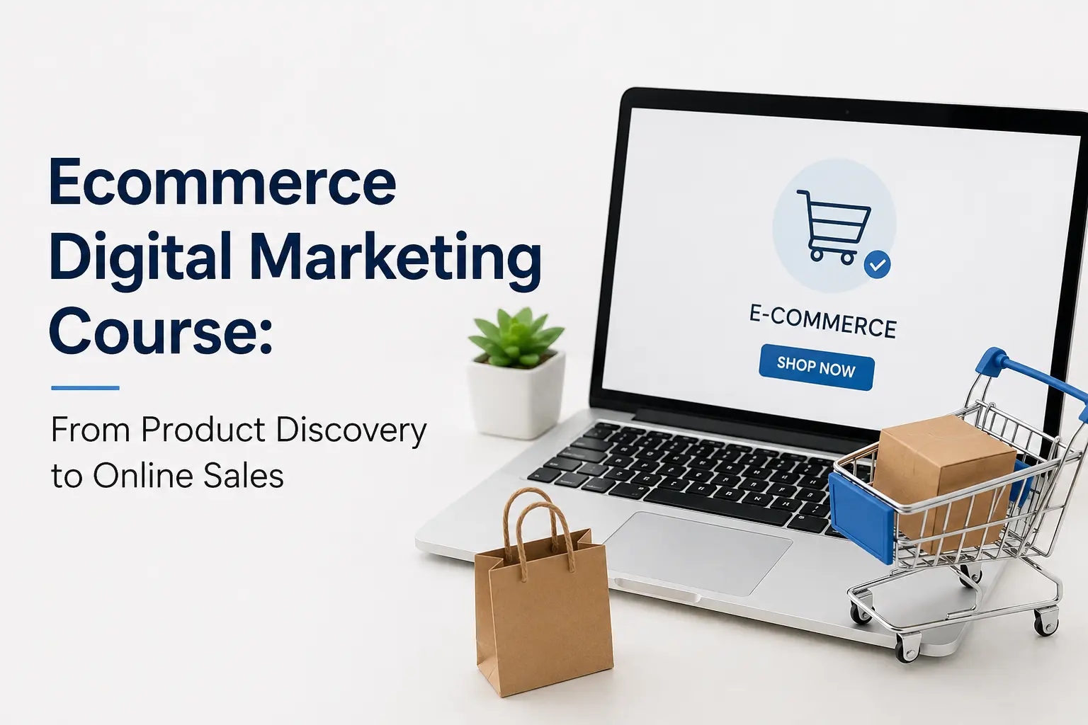 Ecommerce Digital Marketing Course: From Product Discovery to Online Sales