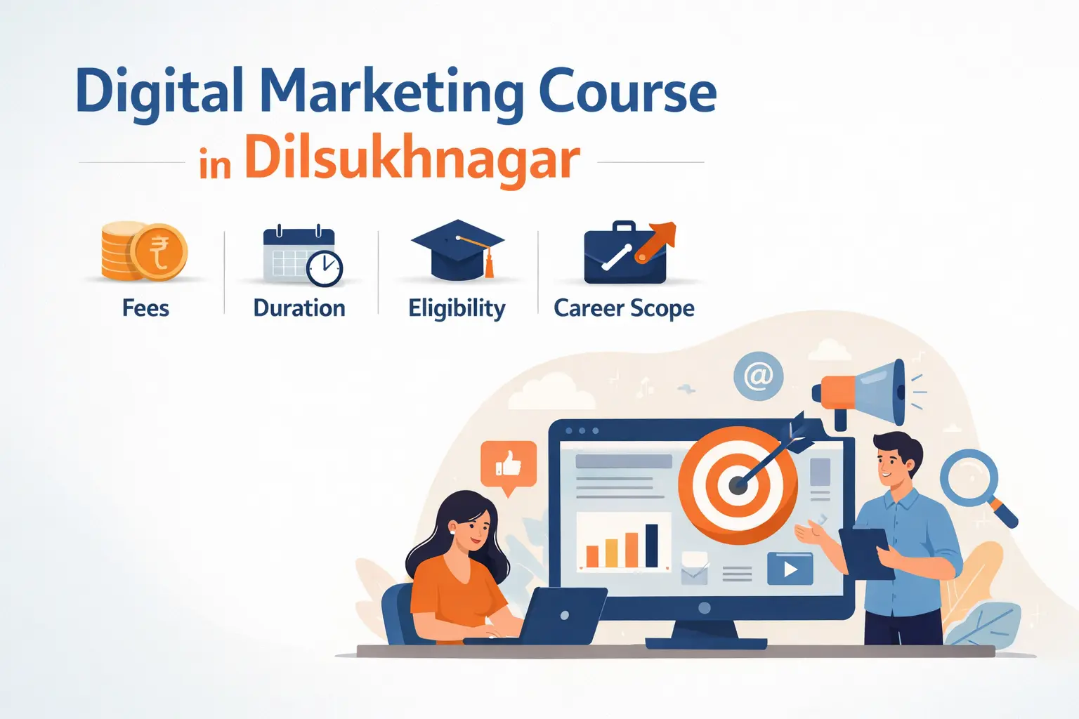 Digital Marketing Course in Dilsukhnagar: Fees, Duration, Eligibility & Career Scope