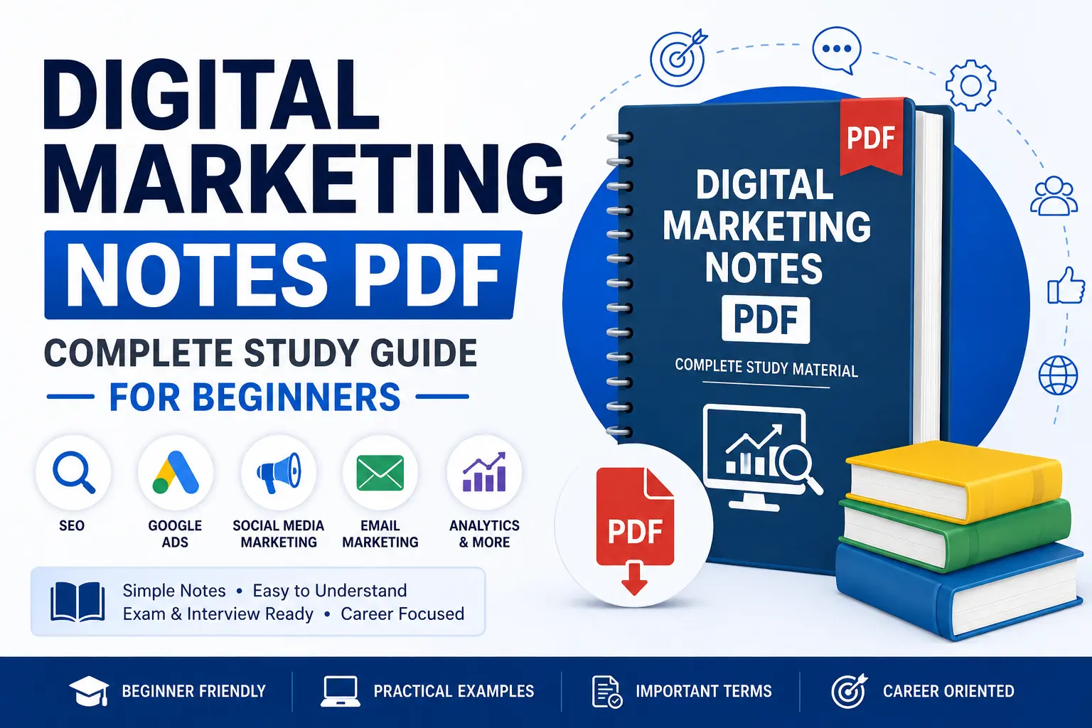 Digital Marketing Notes PDF: Complete Study Guide for Beginners